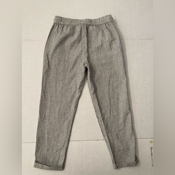 🆕NWT J Crew Linen Cotton Drawstring Pant Size 8 - Picture 4 of 9